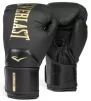 Боксерські рукавиці Everlast ELITE 2 BOXING GLOVES чорний, золотий Уні 16 унцій - 1
