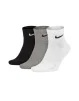 Шкарпетки Nike U NK EVERYDAY CUSH ANKLE 3PR чорний, білий, сірий Уні 46-50 - 1