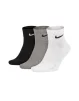 Шкарпетки Nike U NK EVERYDAY CUSH ANKLE 3PR чорний, білий, сірий Уні 46-50 - 1