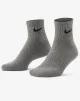 Шкарпетки Nike U NK EVERYDAY CUSH ANKLE 3PR чорний, білий, сірий Уні 46-50 - 2