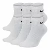 Шкарпетки Nike U NK EVERYDAY CUSH ANKLE 6PR-BD білий Уні 46-50 - 2