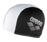 Шапка для плавання Arena POLYESTER II JR чорний, білий Діт OSFM
