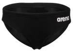 Плавки-сліпи для хлопців Arena TEAM SWIM BRIEFS SOLID чорний, білий Діт 116 см