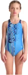 Купальник закритий для дівчат Arena PALETTE SWIMSUIT SWIM PRO BACK блакитний, синій Діт 128 см