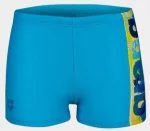 Плавки-боксери для хлопців Arena LIGHT TRICKS SWIM SHORT блакитний, салатовий, синій Діт 116 см