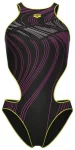 Купальник закритий для жінок Arena ONE STREAM SWIMSUIT чорний, рожевий Жін