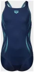 Купальник закритий для дівчат Arena POSEIDONIA SWIMSUIT SWIM PRO B синій Діт 128 см