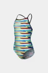 Купальник для дівчат Arena RACING STRIPE SWIMSUIT LIGHTDR мультиколор Діт 128 см