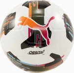 М'яч футбольний Puma Orbita 6 MS білий, чорний, помаранчевий 5 (084335-01)