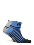Шкарпетки Puma UNISEX QUARTER 2P синій, сірий, чорний Уні 35-38