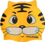 Шапка для плавання Aqua Speed ZOO CAT 5529 жовтий кіт Діт OSFM