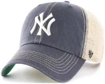 Кепка-тракер 47 Brand NEW YORK YANKEES TRAWLER сірий, бежевий Уні One Size