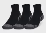 Шкарпетки Under Armour Performance Cotton 3p Qtr чорний Уні LG