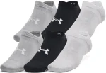 Шкарпетки Under Armour Essential No Show 6pk білий, сірий, чорний Уні MD