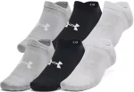 Шкарпетки Under Armour Essential No Show 6pk білий, сірий, чорний Уні MD