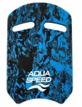 Дошка для плавання Aqua Speed SWIRL PULLBUOY 61247 синій, чорний Уні 43х28х3,6