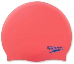 Шапка для плавання Speedo PLAIN MOUD SILC CAP JU червоний, синій Діт OSFM