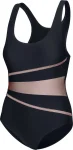 Купальник закритий для ок AqUnder Armour Speed Swimsuit STELLA LADY 62957 чорний, золотистий 38 (299-07)