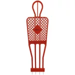 Манекен футболіста Meta Defender Man Dummy Elite червоний Уні 180 см