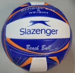 М'яч волейбольний Slazenger AC Beach volleyball blue/white/orange/silver size 4