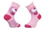 Шкарпетки HELLO KITTY TETE HK + ECRITURE блідо-рожевий Діт 19-22, арт.32770-7
