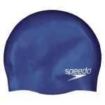 Шапка для плавання Speedo MOULDED SILC CAP JU синій Діт OSFM