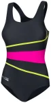 Купальник закритий для жінок Aqua Speed STELLA 6885 сірий, рожевий, зелений лайм Жін