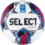 М'яч футзальний Select FUTSAL SUPER TB v22 АФУ біло-чевоний, синій Уні 4