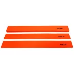 Набір плоских прямих фішок-маркерів Meta Flat Line Marker Set of 10 помаранчевий Уні 5,5х50 см