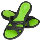 Шльопанці Aqua Speed PANAMA 6597 чорний, зелений Жін 39