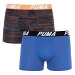Труси-боксери Puma SPACEDYE STRIPE BOXER 2P синій, червоний Чол XL