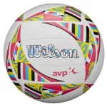 М'яч волейбольний Wilson AVP MOVEMENT VB NEW White/Pink/Yellow OF