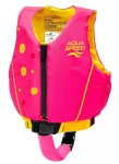 Жилет для плавання Aqua Speed Swim Star 61130 малиновий, жовтий Діт 15-19 кг