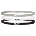 Пов'язка для волосся Select Hairband сірий, білий, чорний Уні 48см