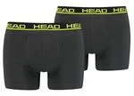 Труси-боксери Head BASIC BOXER 2P графітовий, жовтий Чол L