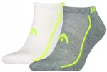Шкарпетки Head ALL SPORTS PERFORMANCE SNEAKER 2P сірий, білий Чол 39-42