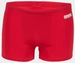 Плавки-боксери для хлопців Arena TEAM SWIM SHORT SOLID червоний, білий Діт