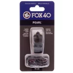 Свисток суддівський пластиковий FOX40-PEARL, чорний