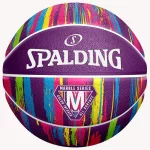 М'яч баскетбольний Spalding Marble Ball фіолетовий № 7