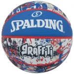 М'яч баскетбольний Spalding Graffitti Ball синій, мультиколор № 7