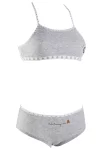 Топ і труси Lula Castagnette BRASSIERE&SHORTY X1 FILLE сірий Діт 6/8