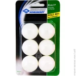 Мячі для настільного тенісу Donic Elite 1* 40+ (6шт)