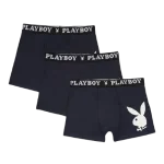 Набір з 3 труси-боксери Playboy ANNYA PLAYBOY BOXERSHORT синій Чол XL