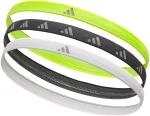 Пов'язки на голову Adidas Hairbands 3pk білий, чорний, зелений Уні One Size