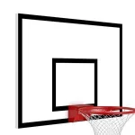 Баскетбольний щит 900х680 мм металевий SS00427