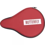 Чохол на ракетку для настільного тенісу Butterfly Logo Case Round, red