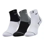 Шкарпетки Nike W NK EVERYDAY PLUS LTWT ANKLE чорний, білий, сірий Жін 34-38