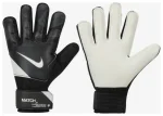 Воротарські рукавички Nike NK GK MATCH JR - HO23 чорний, білий Діт 4 (13,6 см)