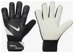 Воротарські рукавички Nike NK GK MATCH JR - HO23 чорний, білий Діт 4 (13,6 см)
