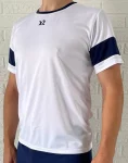 Футболка X2 League II, розмір L (білий/темно-синій) VX2002W/DB-L